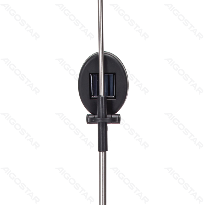 LED Solar Ambient Lawn Light Stainless Steel Jellyfish 6500K