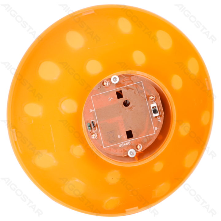 Solar lawn light, Plastic, Big mushroom 2700K