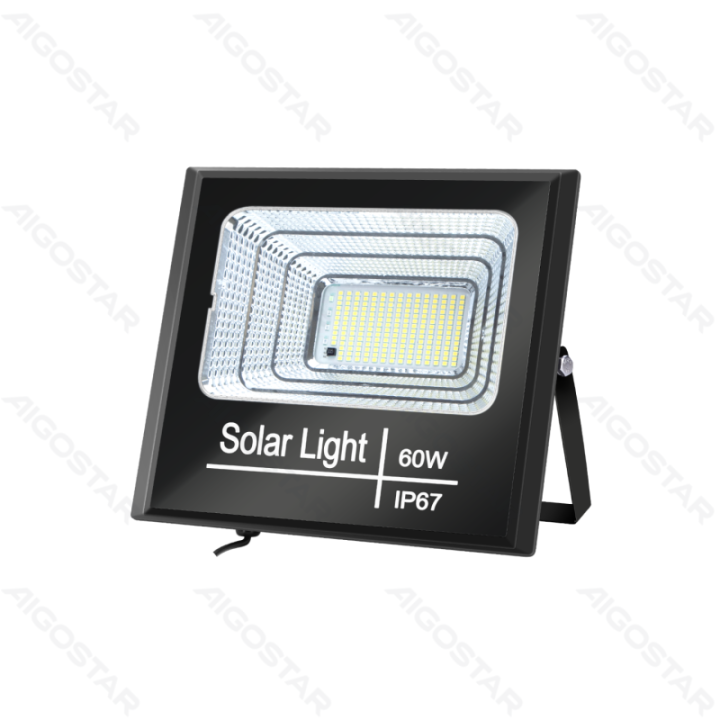 LED solar floodlight 60W 650lm 6500K IP67