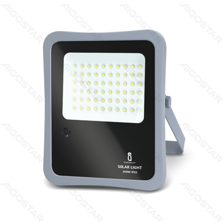 LED solar floodlight 200W 1600lm 6500K IP65