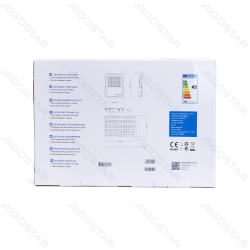 LED saulės prožektorius 300W 2400lm 6500K IP65