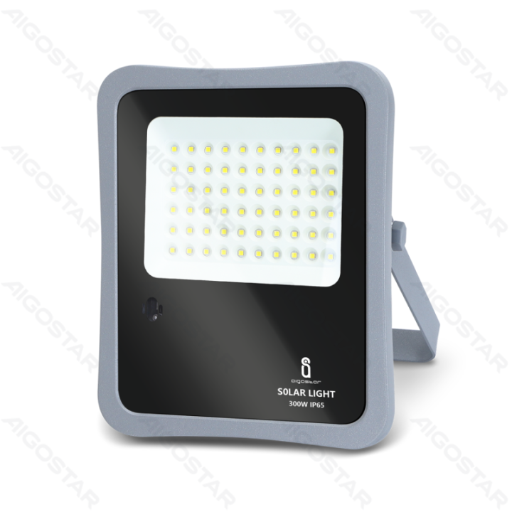 LED solar floodlight 300W 2400lm 6500K IP65