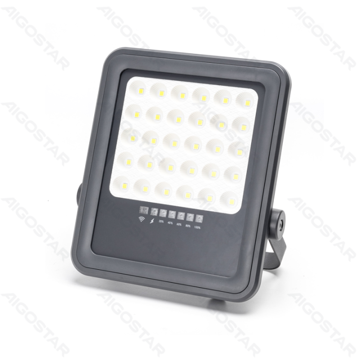 LED solar floodlight 100W 1000lm 6500K IP65