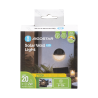 LED saulės sieninis šviestuvas juodas 2700K