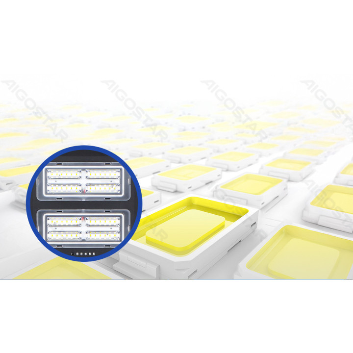 LED Solar Street Light Black Remote Controllable