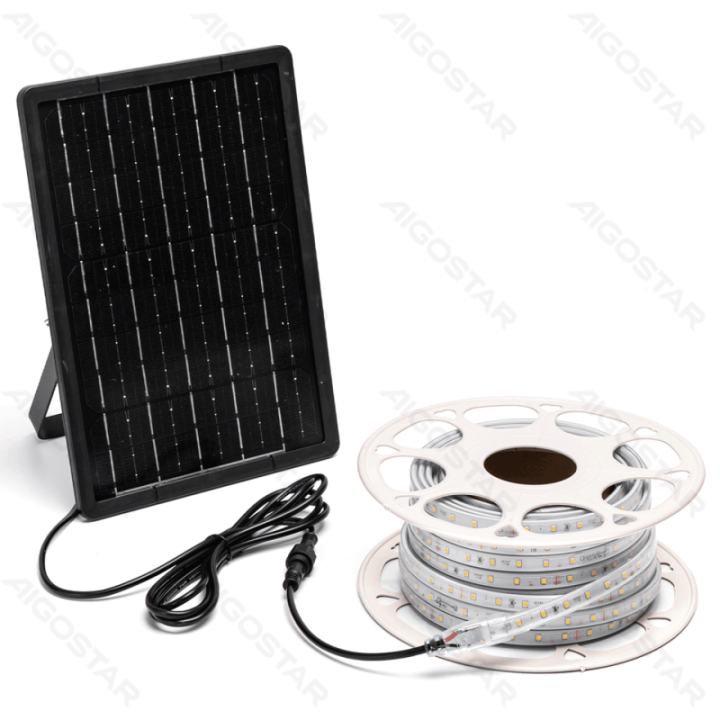 LED Solar Light Strip 20m 2700K 200W