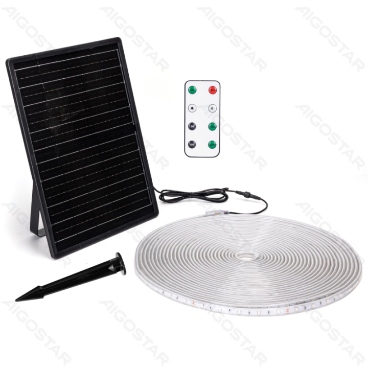LED Solar Light Strip 20m RGB 200W