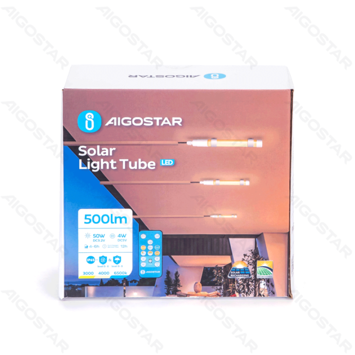 LED Saulės šviesos vamzdis 50W 3000K/4000K/6500k