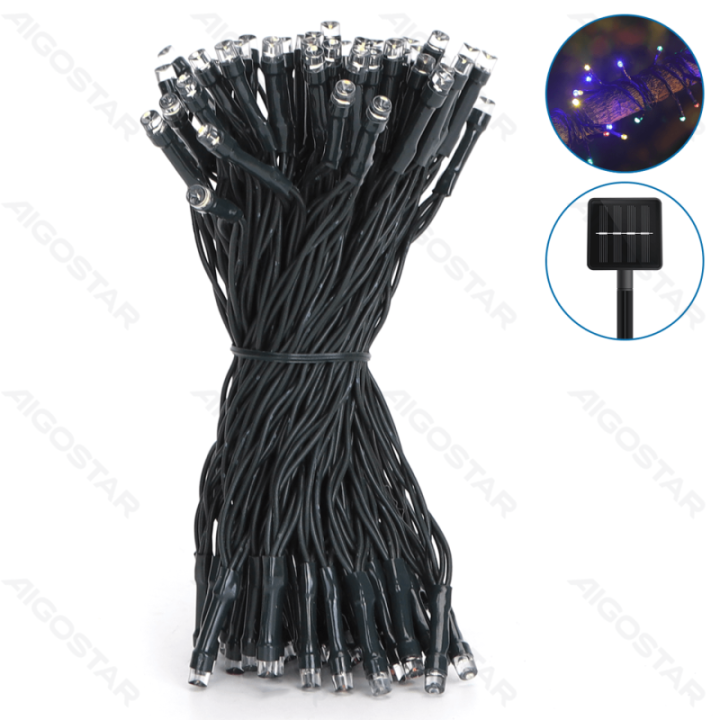 LED Saulės plokščios girliandos RGBY