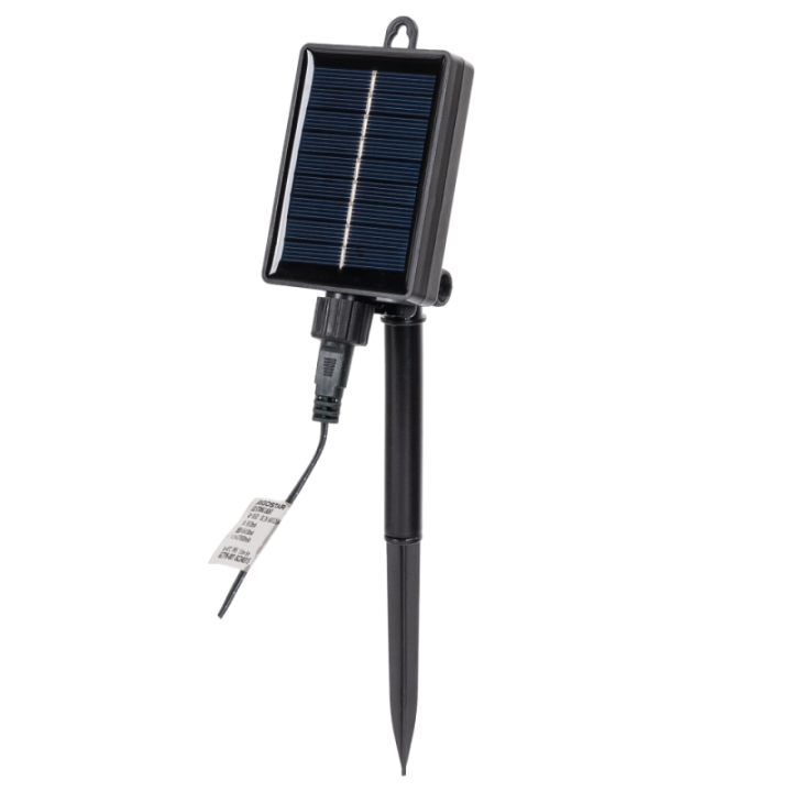 Solar G50 copper wire string lights, RGBY, 1.5m+5m, IP65, Outdoor