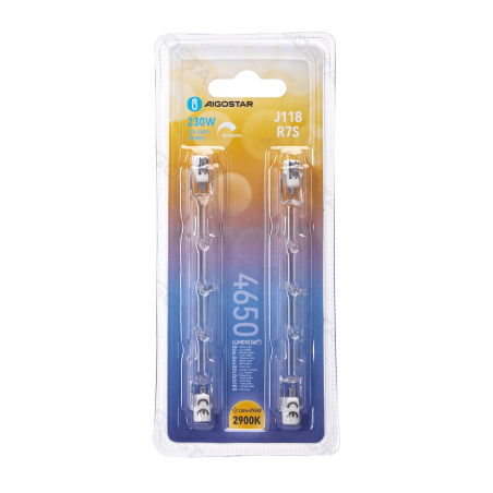 R7S J118 230W 2900K 2pcs