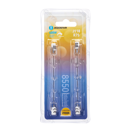 R7S J118 400W 2900K 2vnt.