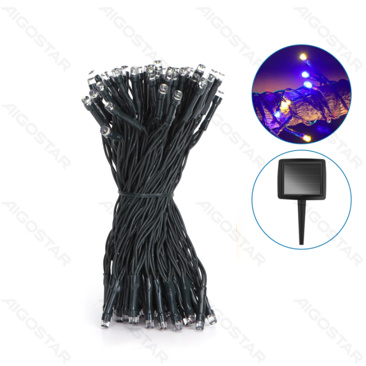 LED Solar String Lights RGB