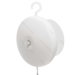 Battery powered pendant with suction cup snowflake shaped, warm white ,IP20 Indoor