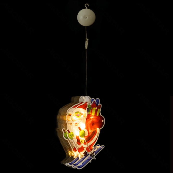 Battery powered pendant with suction cup sled, small, warm white ,IP20 Indoor