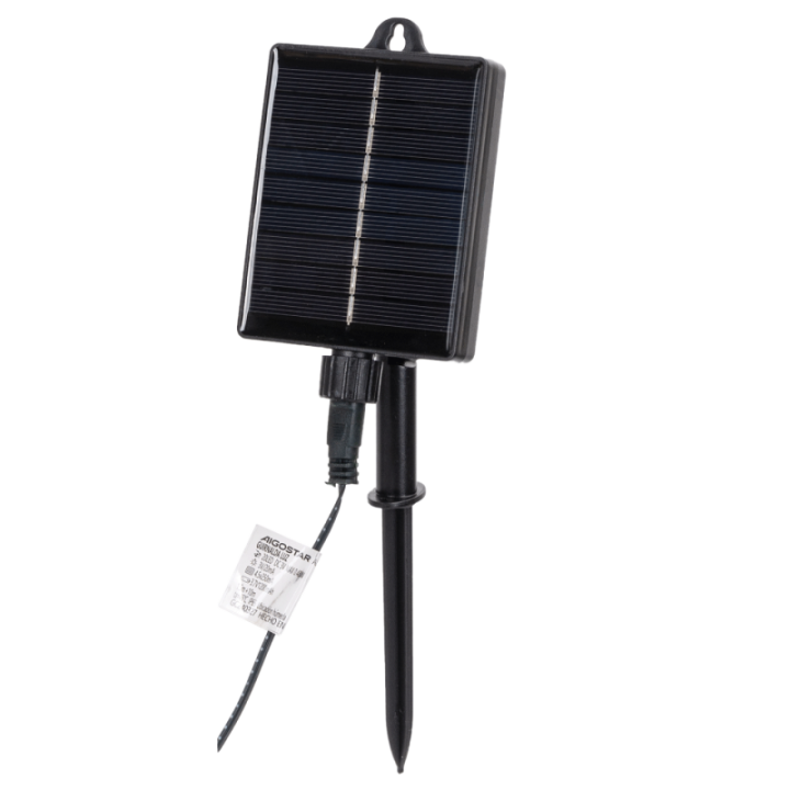 Saulės meteorų lietaus girlianda 0.3m, RGBW, 5m, IP65, lauko