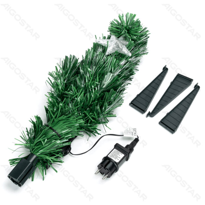 Low voltage fiber optic Christmas tree, cold white, 0.6m ,IP44, Indoor&Outdoor