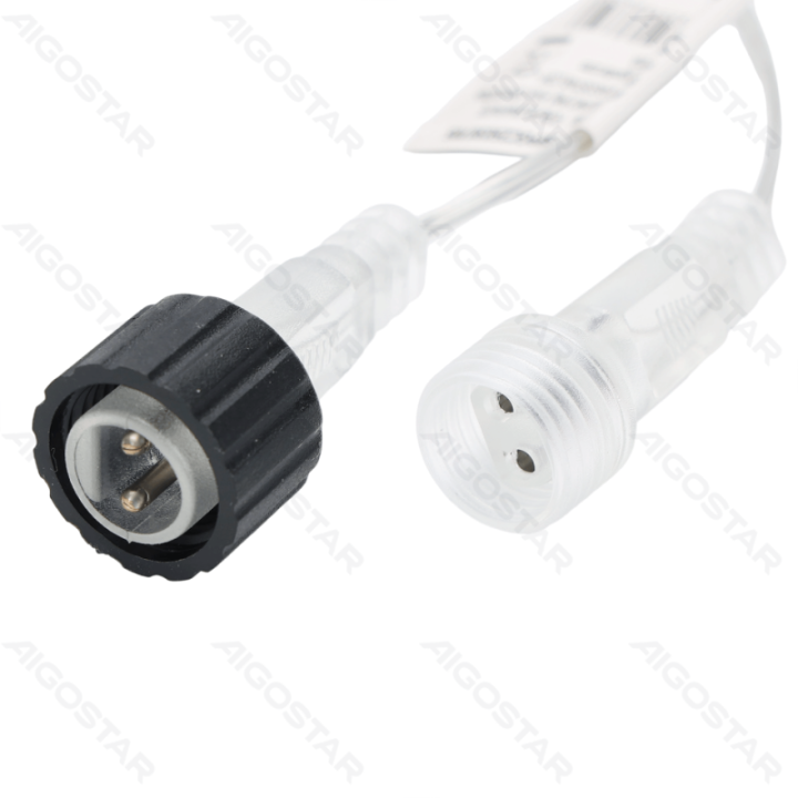 Transparent 5-meter extension cord for string lights ,IP44, Indoor&Outdoor