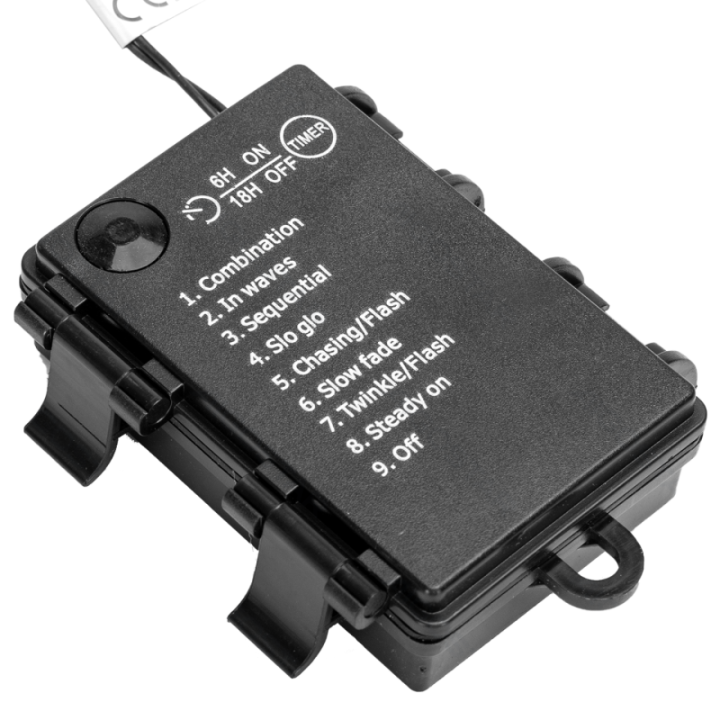 3AA battery string lights (PVC & copper), warm white, 5m ,IP44, Indoor&Outdoor