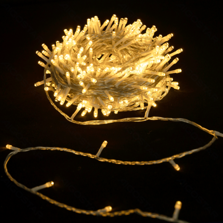 3AA battery flat string lights, warm white, 10m ,IP44, Indoor&Outdoor