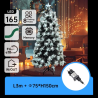 Low-voltage velvet tree, 1.5m, cool white ,IP44, Indoor&Outdoor