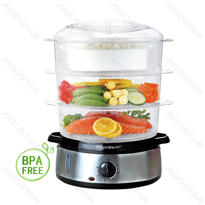 800W 9L Electric SUS Food Steamer