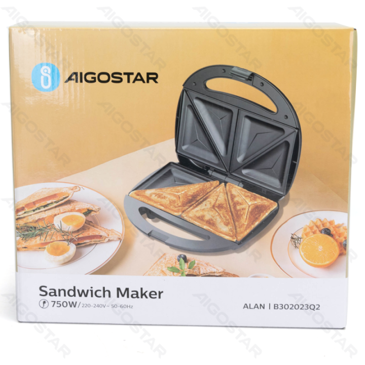 Sandwich maker 750W