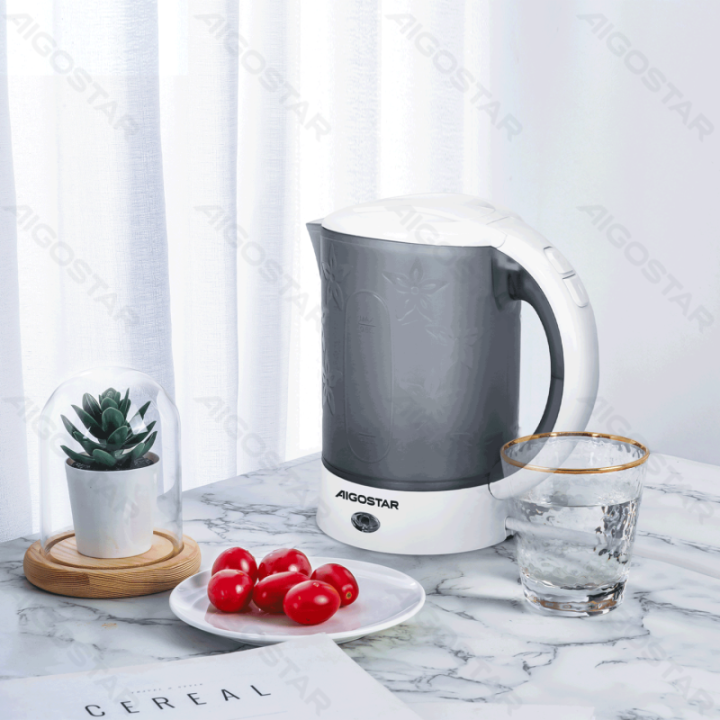 650W 0.6L Plastic Travel Electric Kettle
