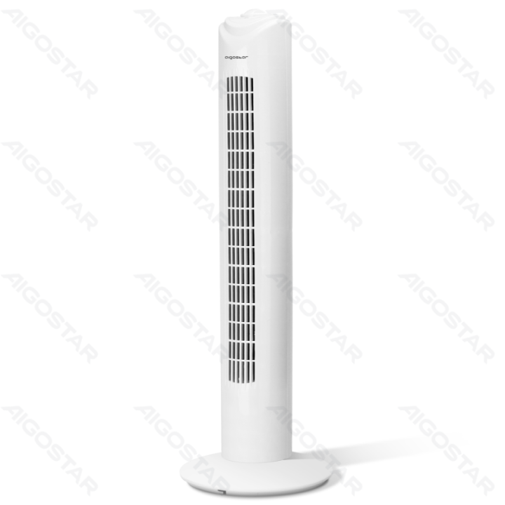 Tower Fan, 30 Inches, 3 Speeds, White
