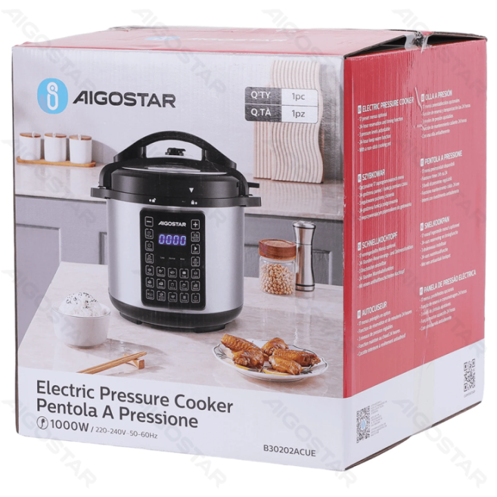 Elektrinis slėginis puodas 1000W 6L