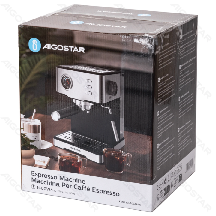 Espresso aparatas 1400W 20Bar 1.7L