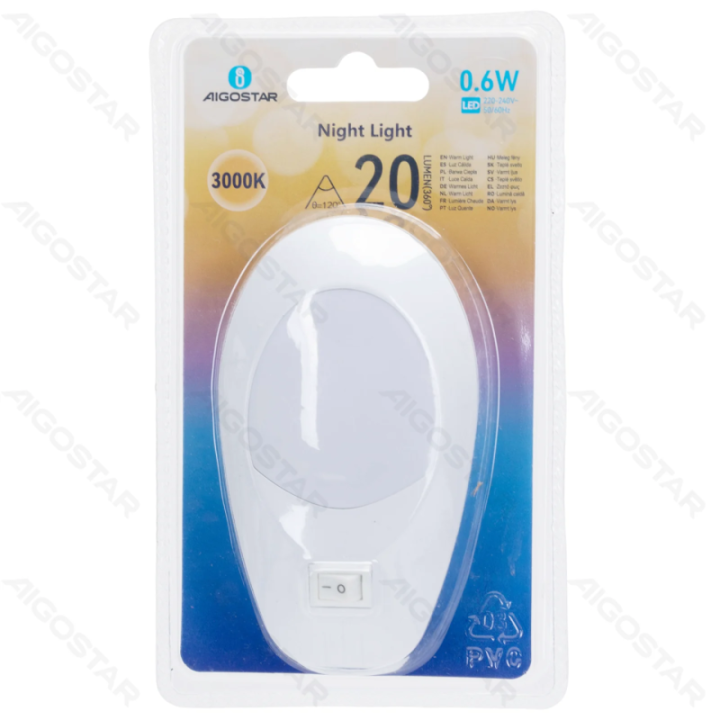 LED night light 0.6W 3000K