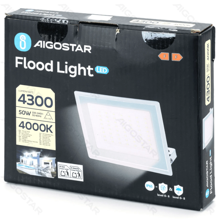 LED Prožektorius 50W 4000K baltas