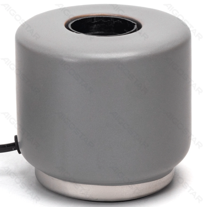 Stalo lempa (pagrindas), lemputė nepridedama, E27, pilka+sidabrinė, stulpelio formos