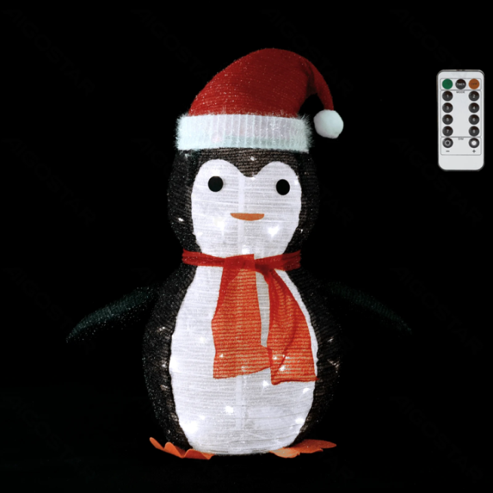 Foldable Penguin Cold White 0.7m IP44, Indoor&Outdoor