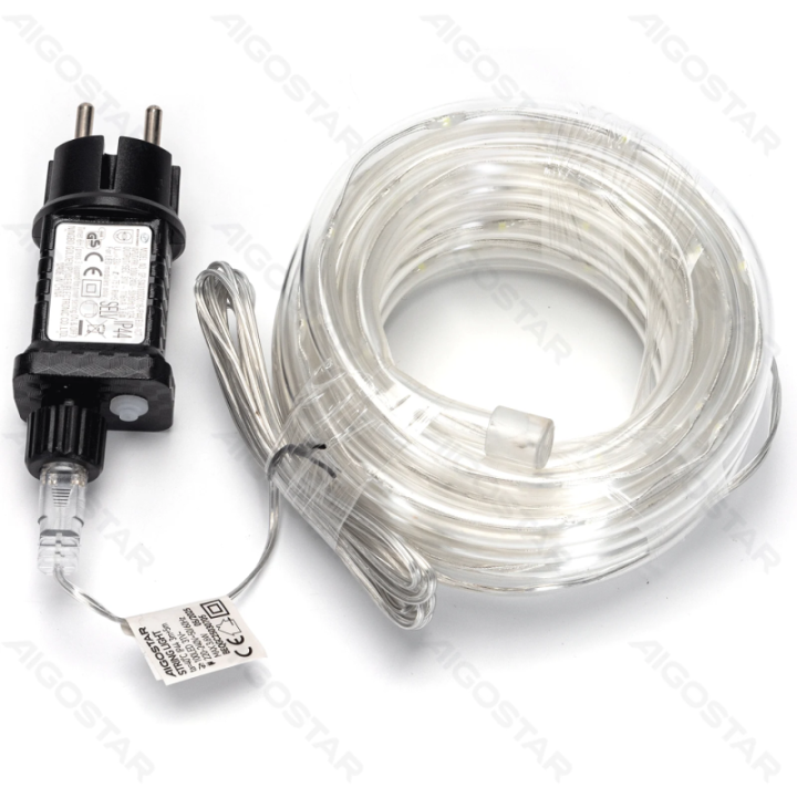 Low Voltage 10mm Tube String Lights RGBY 5m IP44, Indoor&Outdoor