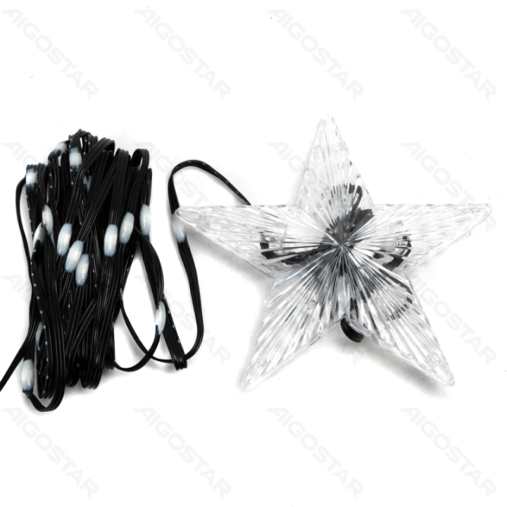 Bluetooth Low Voltage Tree String Lights with Star Topper RGBIC 5m