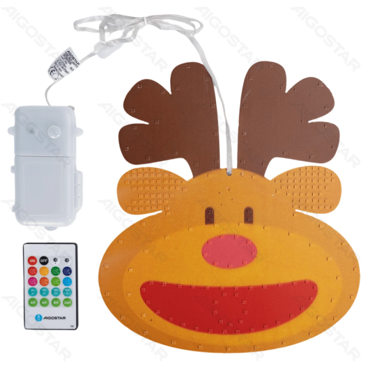 3AA Music Box Show-window Reindeer IP44, Indoor&Outdoor