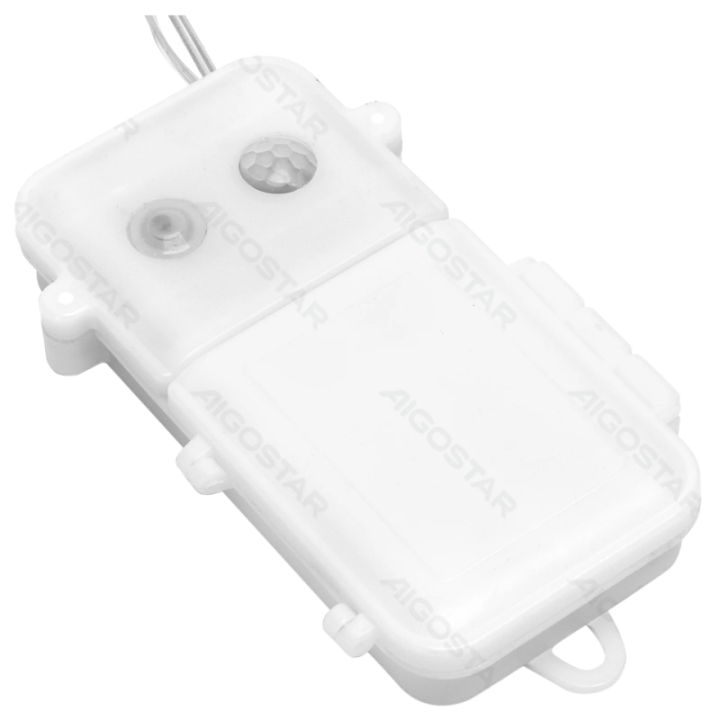 3AA Music Box plokščios girliandos, šaltai balta, 10m IP44, patalpose ir lauke