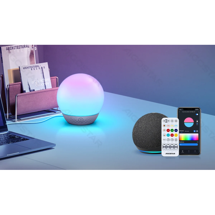 Bluetooth mesh išmanusis mirage šviestuvas 5.5W RGB+CCT