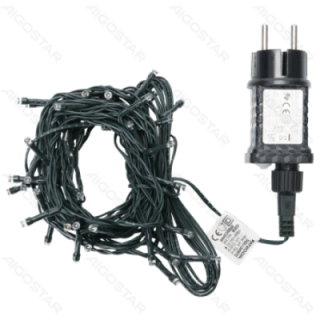 Low Voltage Flat String Lights, Cold White, 5m IP44, Indoor&Outdoor