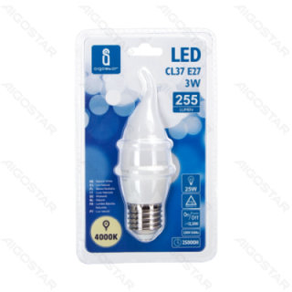 LED lemputė-E27-3W-4000K-255lm
