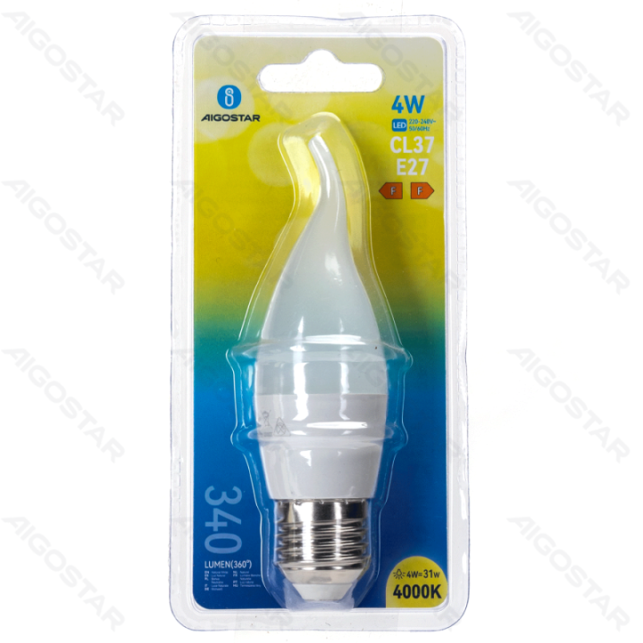 LED light-E27-4W-4000K-340lm