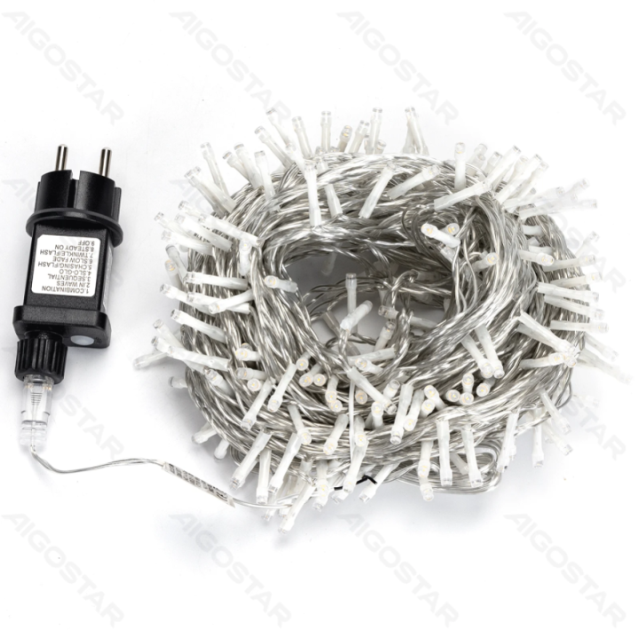 Low Voltage Flat String Lights, Warm White, 30m IP44, Indoor&Outdoor