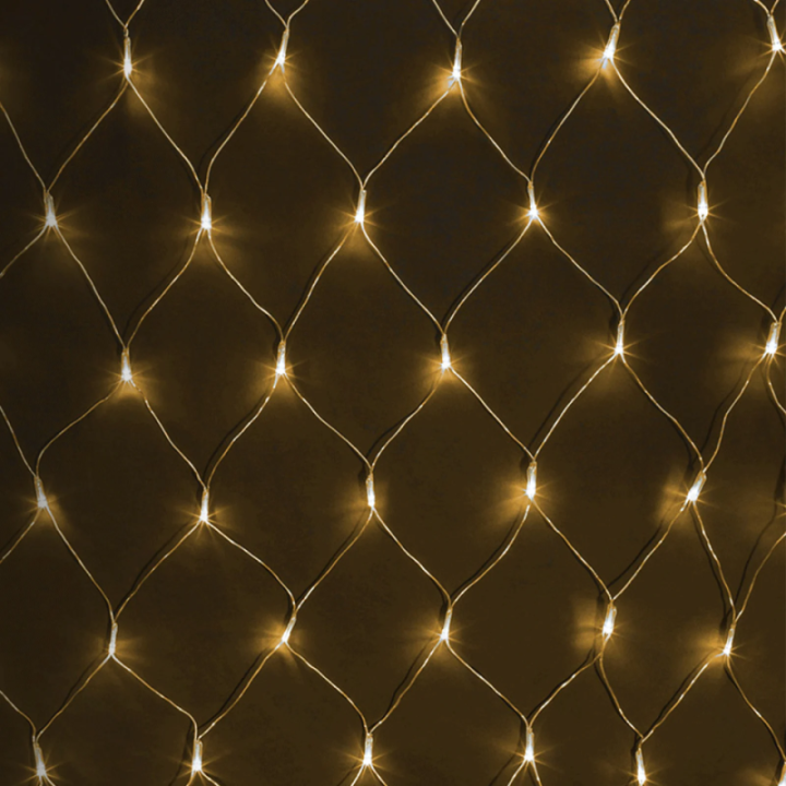 Low voltage net light flat string lights, warm white, 1.5m*1.5m ,IP44, Indoor&Outdoor