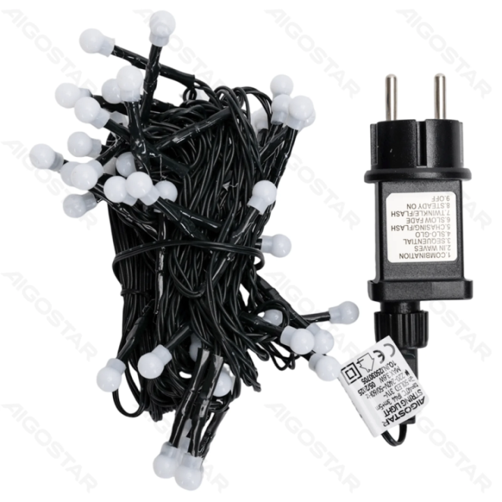 Low voltage firecracker string lights, RGBY, 5m ,IP44, Indoor&Outdoor