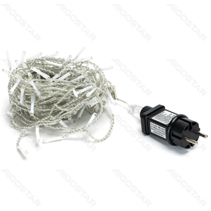 Low voltage icicle (wave) flat string lights, warm white, 10m*0.6m 50 strips ,IP44, Indoor&Outdoor