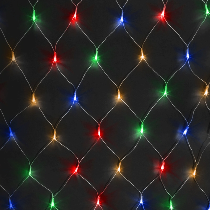 Low voltage net light flat string lights, RGBY, 1.5m*1.5m ,IP44, Indoor&Outdoor