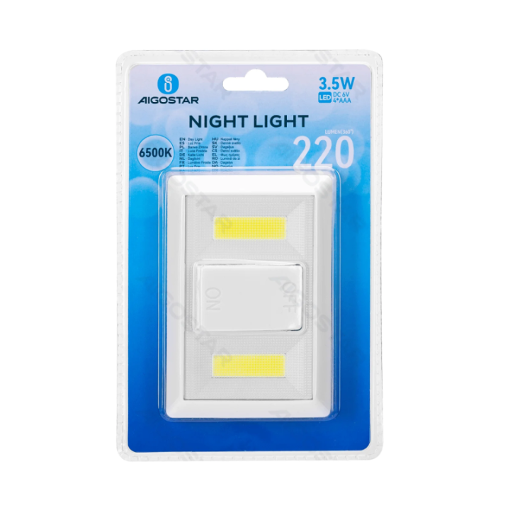 Night light 6500K AAA*4 220lm