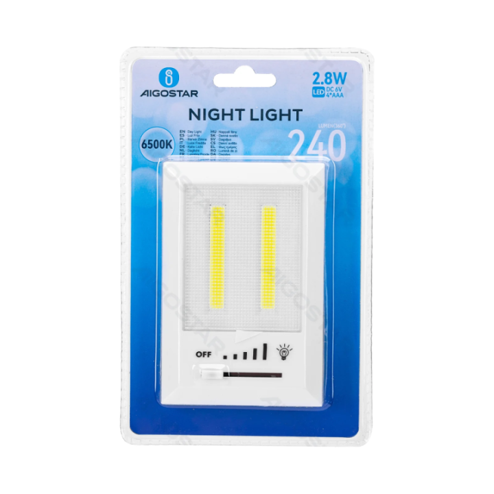 Night light 6500K AAA*4 240lm